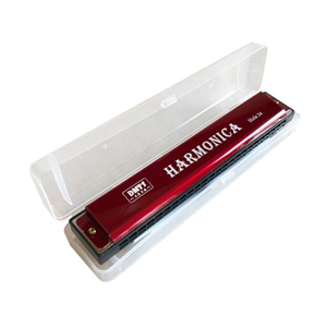 ساز دهنی مدل هارمونیکا 24 سوراخ قرمز Harmonica 24-hole -اسباب بازی